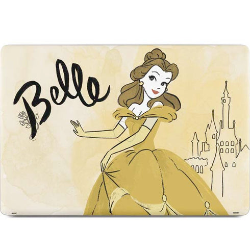 Disney Princess Belle Art MacBook Skins